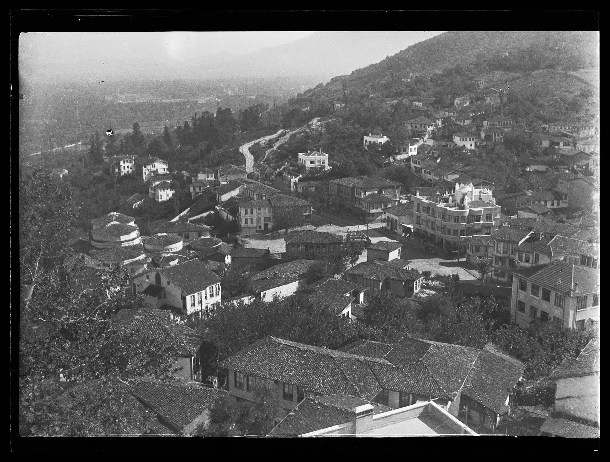 Vued'une partie de la ville depuis un minaret